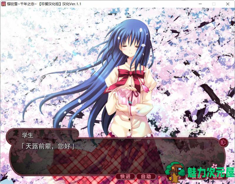 【中文/2.4G/ADV】樱吹雪：千年之恋 官方中文版 大型纯爱ADV游戏 2.4G