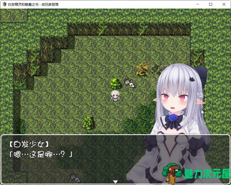 【汉化版/1G/CG/RPG】白发精灵和魅魔之书 完整精翻汉化版+目录全CG RPG游戏 1G