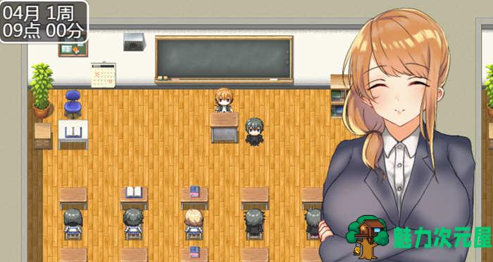 【汉化版/RPG】和JK们恋爱来度过高中生活 精翻汉化版 养成RPG游戏