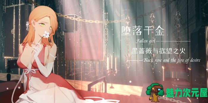 【中文/ADV】堕落千金:黑蔷薇与欲望之火 官方中文版 手绘神奇ADV游戏