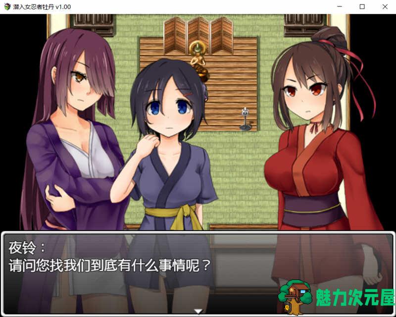 【安卓/PC/中文/1.6G/RPG】女忍者牡丹 最新官方中文版 PC+安卓日式RPG 1.6G