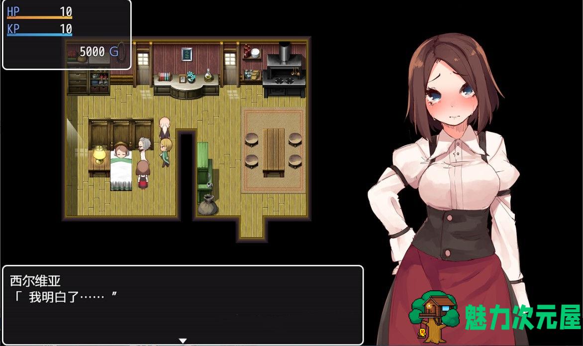 【汉化版/中文/CG/RPG】西尔维娅的药物是等价的 完整中文汉化版 绿帽RPG+全CG-魅力次元屋