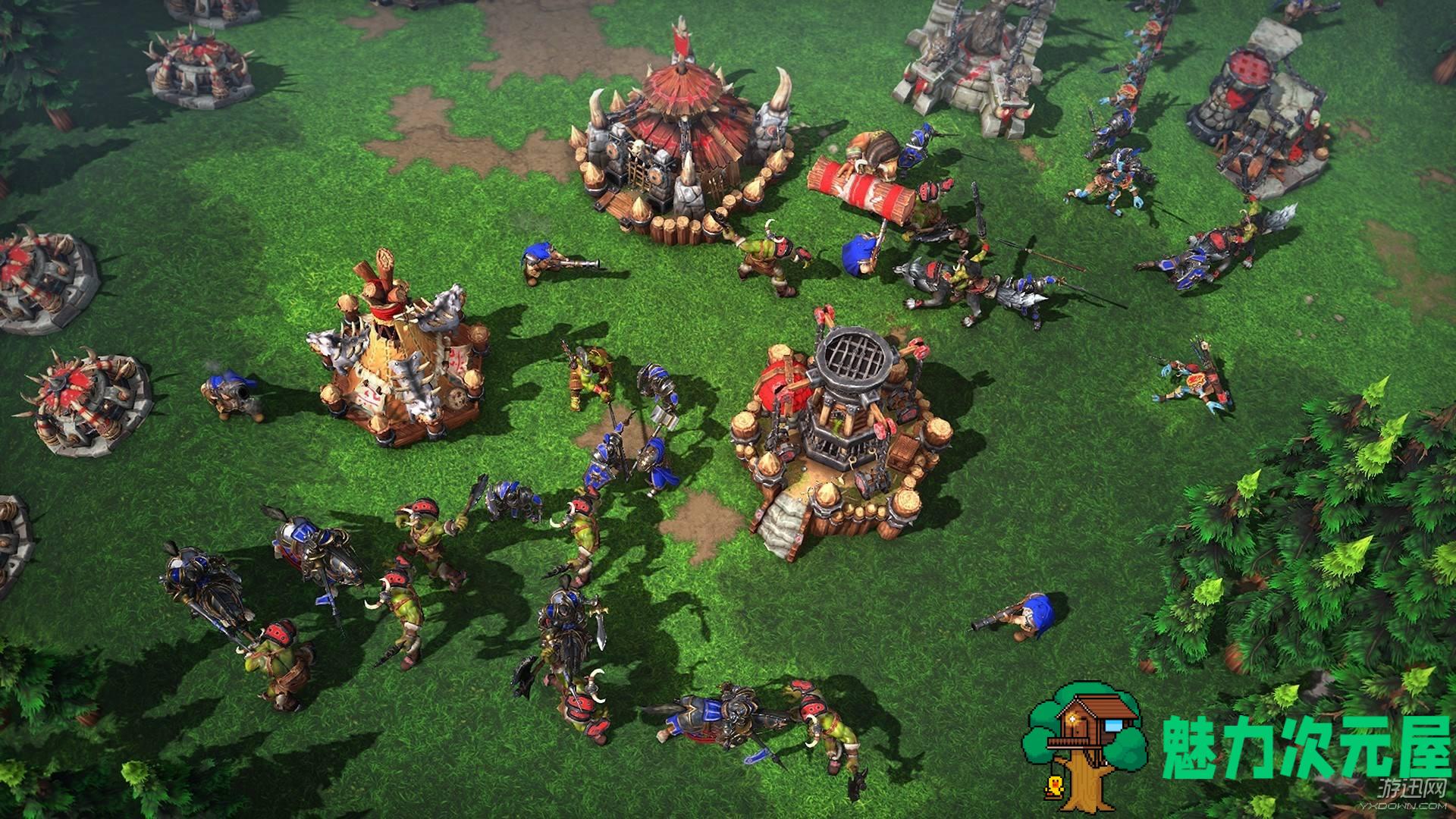 【中文】魔兽争霸3冰封王座 V1.26高清中文版附带100部战役1000张地图