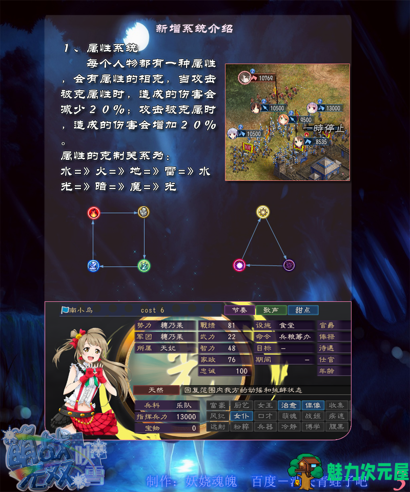【中文】萌战无双-映雪 三国志12动漫类MOD 正式中文版 萌系策略游戏