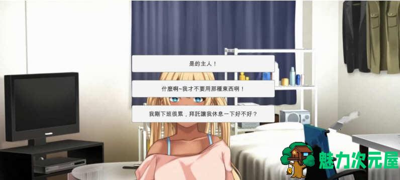 【中文/ADV】黑肉妹妹开飞机 V1.1官方中文步兵版  神奇国语配音ADV