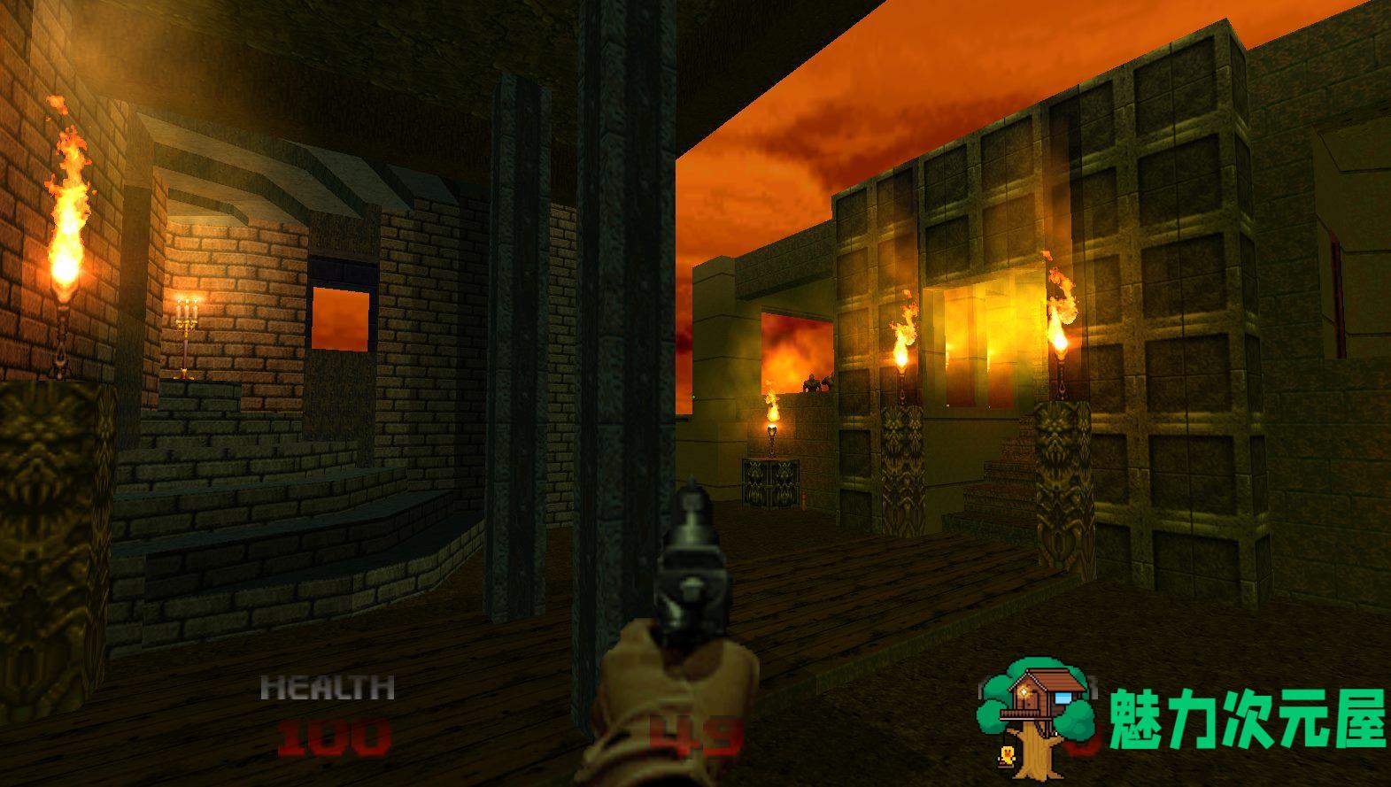 毁灭战士64(DOOM 64) 英文加强版 复古第一人称FPS游戏