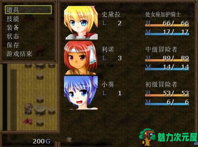 【汉化版】骑士少女冒险传说：女骑士与龙物语 V1.1 精翻汉化版 300M