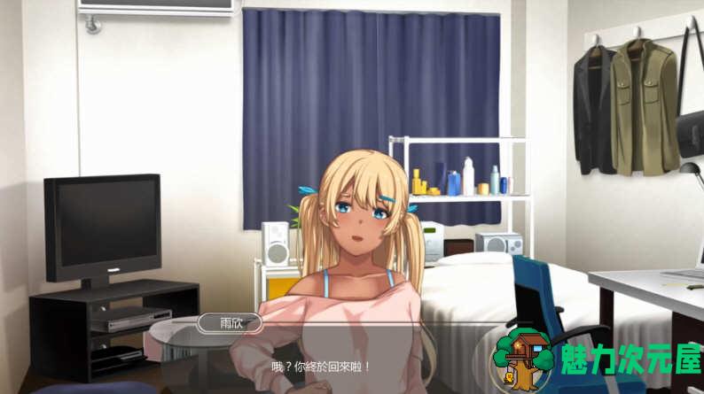 【中文/ADV】黑肉妹妹开飞机 V1.1官方中文步兵版  神奇国语配音ADV