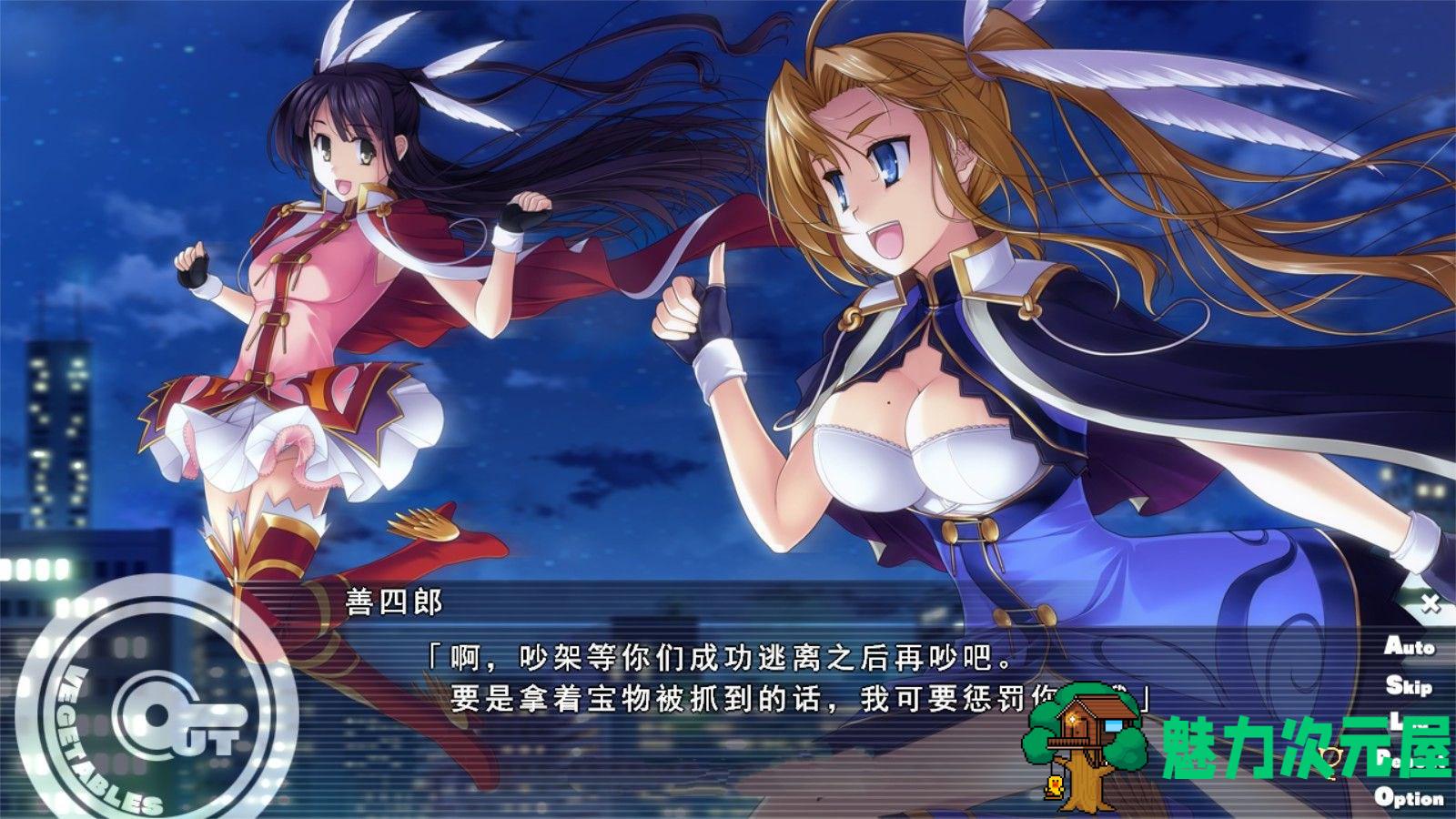 【SLG/汉化版/CG】怪盗夜祭（Out Vegetables）完整汉化版 大型SLG&全CG存档+攻略