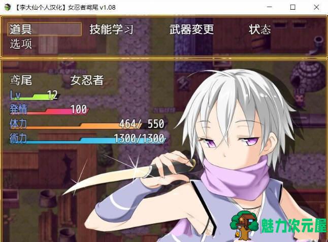 【汉化版/RPG】女忍者鸢尾 V1.10 李大仙完整精翻汉化版|付全开存档 ARPG游戏