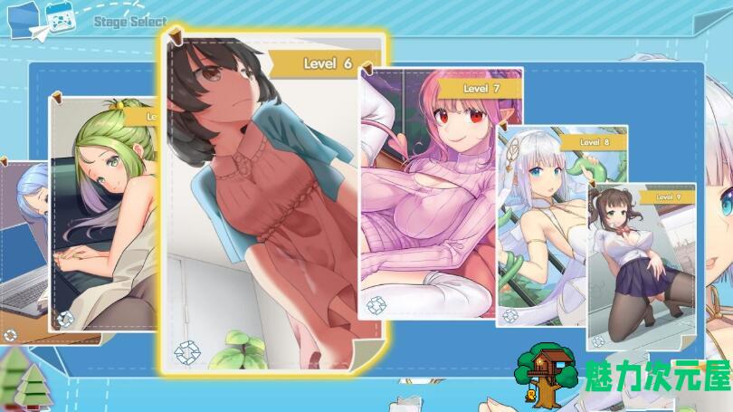 【SLG】火辣爱欲3：折纸世界大冒险 STEAM官中步兵版 互动SLG游戏