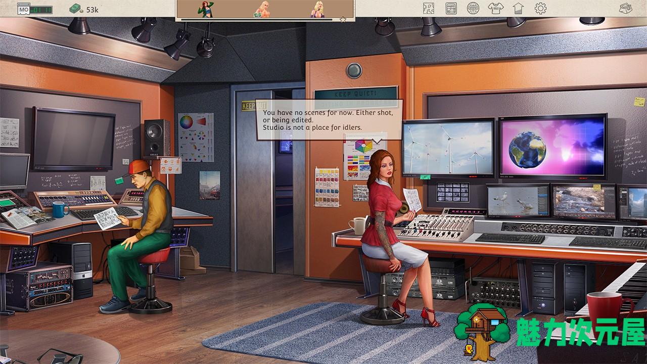 【汉化版/中文】不可描述产业大亨(P Studio Tycoon) 中文汉化版 模拟经营类游戏