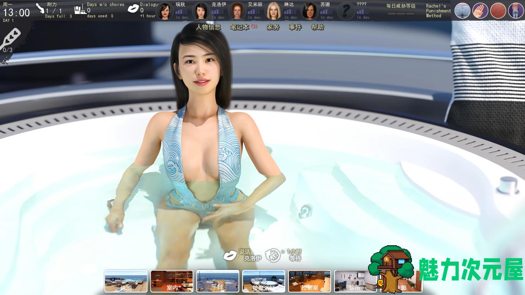 【pc/中文】克制我的欲望 CureMyAddiction-0.9.2 pc中文修正版 攻略+存档