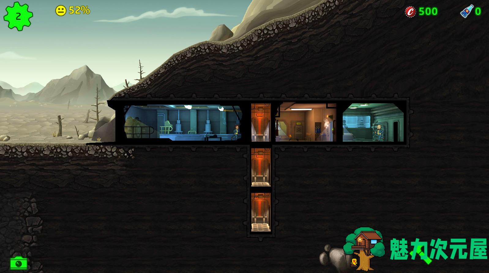 【安卓/中文】《辐射避难所（Fallout Shelter）》 安卓中文破解版 百度网盘下载