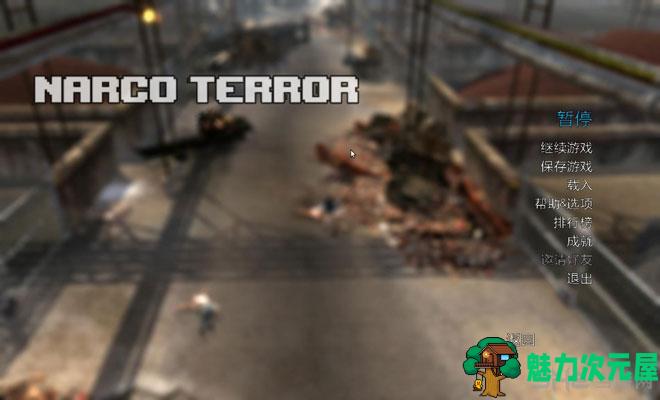 【汉化版/中文】缉毒煞星(Narco Terror) 中文汉化版 第三人称俯视射击游戏