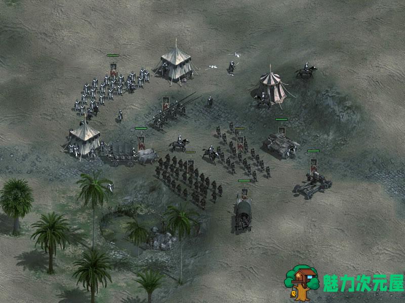 【中文】荣誉骑士Knights of Honor 超完美1.05中文个人修正硬盘版win7支持