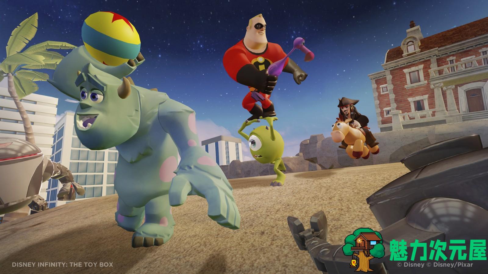 【汉化版/中文】迪士尼：无限（Disney Infinity） v3.0中文汉化版 3D卡通动作冒险游戏
