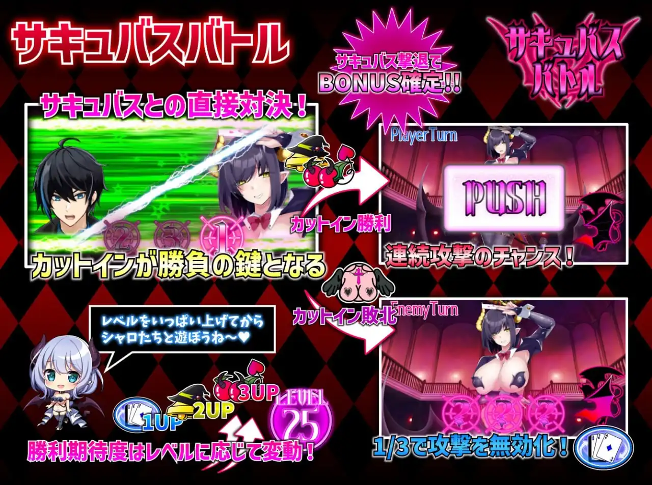 图片[2]-[SLGPC中文]魅魔赌场～淫魔城魅魔～サキュバスカジノ~淫魔城サキュバス~Ver1.02-魅力次元屋